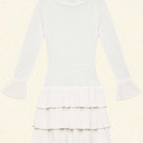 Doen Amelina Dress L Large Ivory - Picture 4 of 5